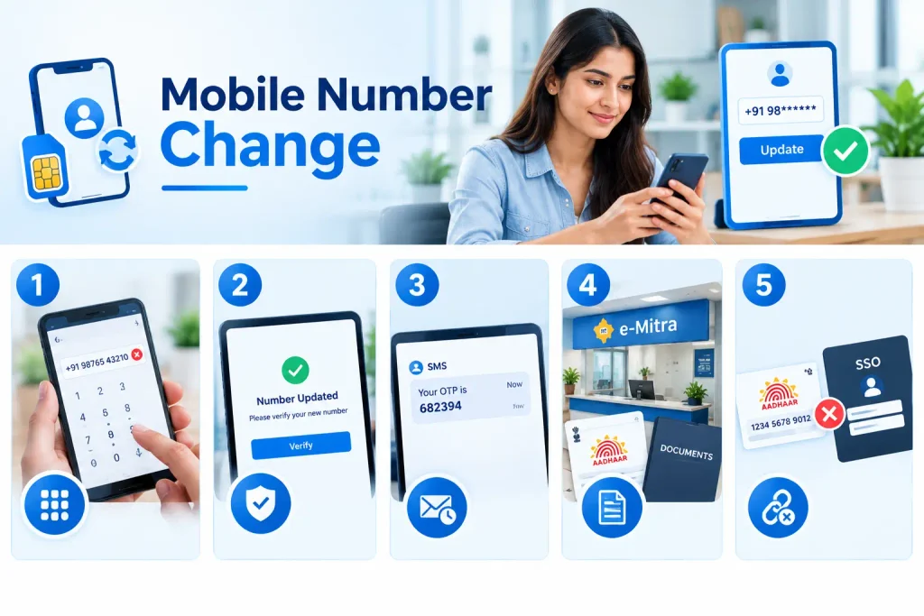 Mobile Number Change करते समय होने वाली आम गलतियां