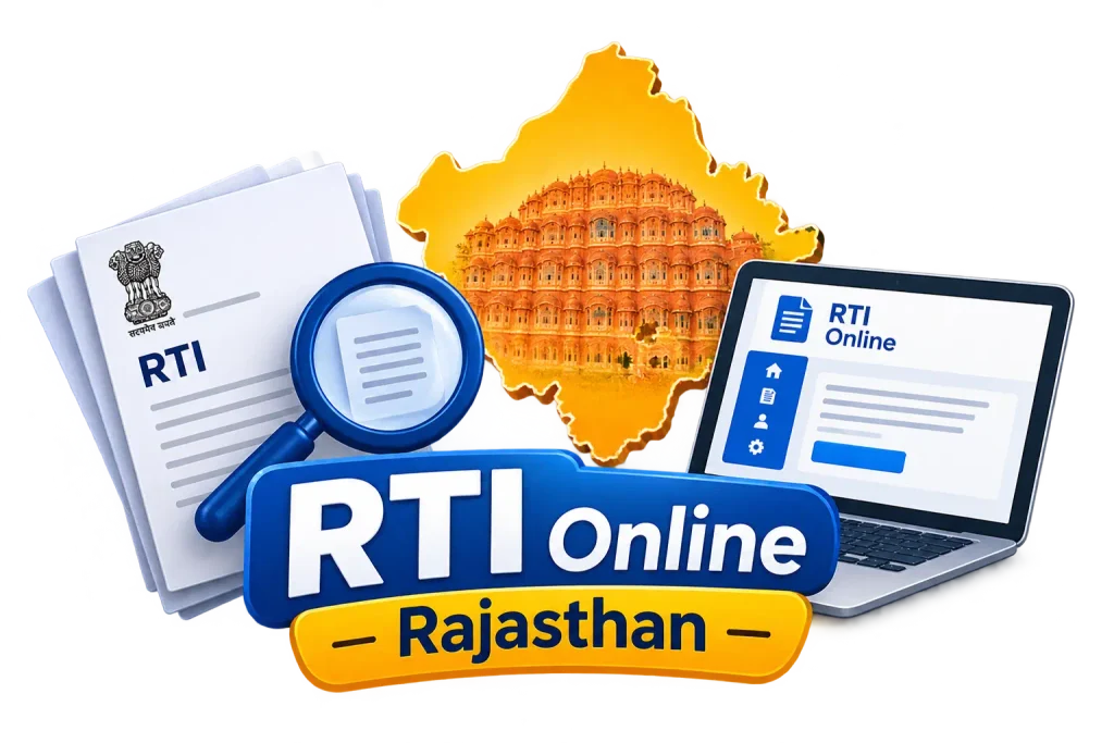 RTI Online Rajasthan: Apply कैसे करें, Fees, Status और पूरी जानकारी